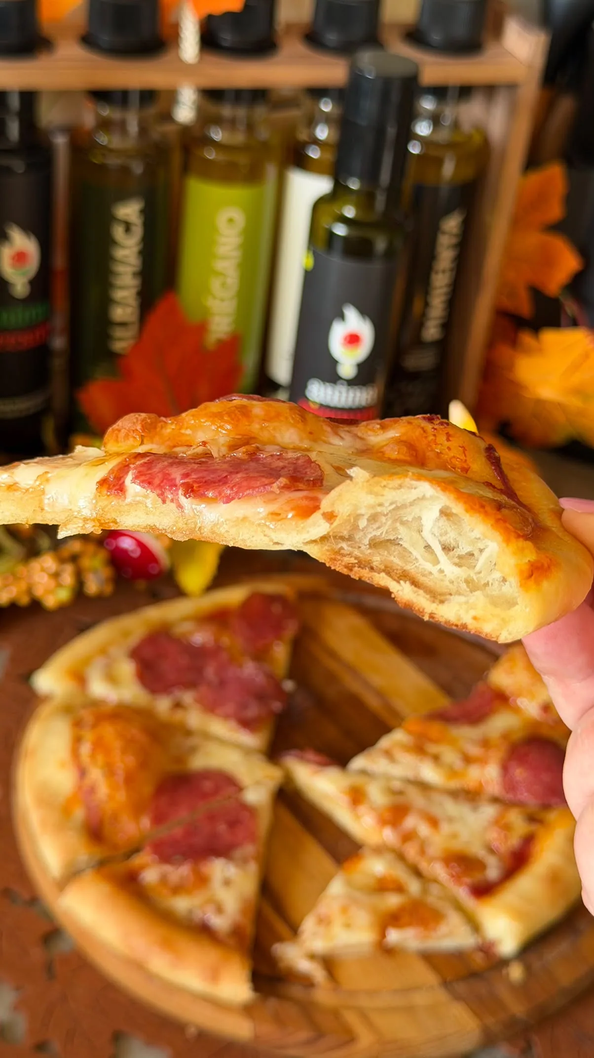 Colecția de 5 Arome pe Masă la Pizza Party